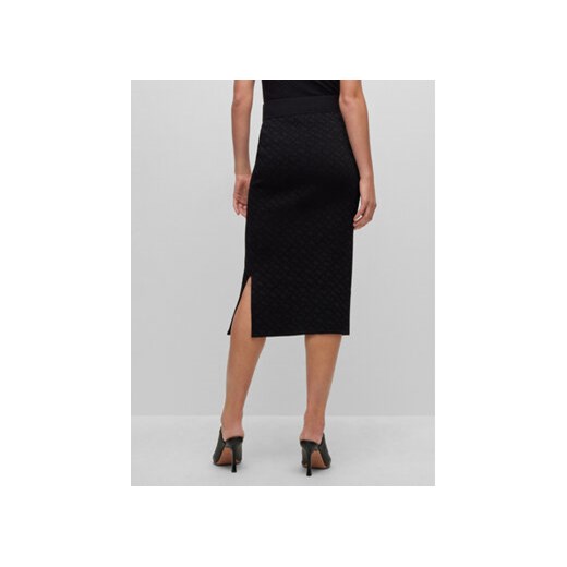 Boss Spódnica ołówkowa 50493889 Czarny Slim Fit XXL MODIVO