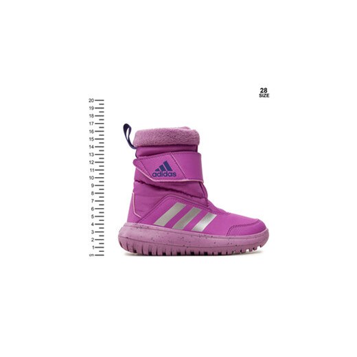 adidas Śniegowce Winterplay IE8673 Fioletowy 28_5 MODIVO