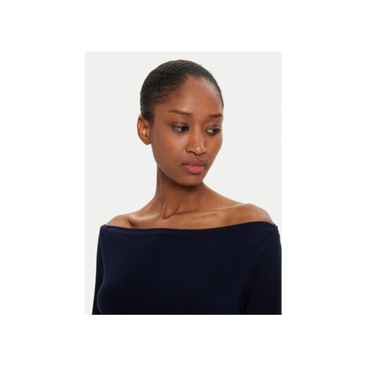 United Colors Of Benetton Sweter 1091D1M09 Granatowy Regular Fit United Colors Of Benetton XS MODIVO