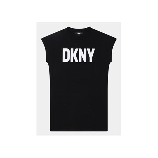 DKNY Sukienka codzienna D32898 S Czarny Regular Fit 6Y MODIVO