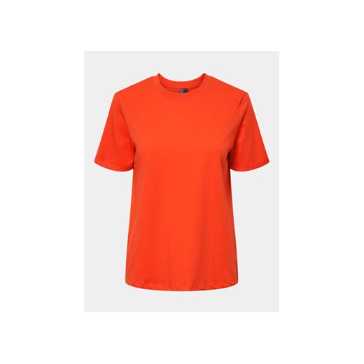 Pieces T-Shirt Ria 17086970 Czerwony Regular Fit Pieces XL MODIVO