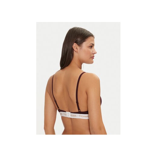 Tommy Hilfiger Stringi UW0UW05655 Bordowy Tommy Hilfiger XS MODIVO