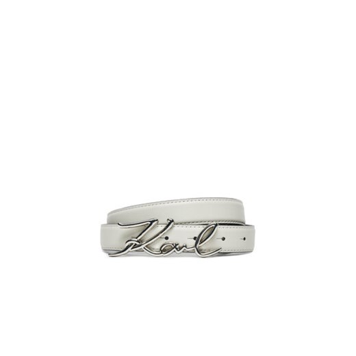 KARL LAGERFELD Pasek Damski 205W3103 Écru Karl Lagerfeld L MODIVO