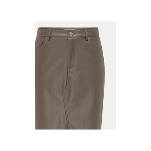 ONLY Spódnica z imitacji skóry Kiri 15324778 Brązowy Regular Fit XS MODIVO