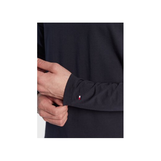 Tommy Hilfiger Golf Logo MW0MW28787 Granatowy Slim Fit Tommy Hilfiger S MODIVO