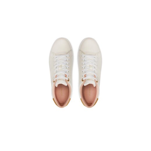 Tommy Hilfiger Sneakersy Chic Panel Court Sneaker FW0FW07998 Écru Tommy Hilfiger 36 MODIVO