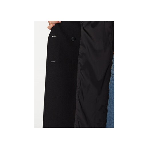 Patrizia Pepe Płaszcz wełniany 2O0119/A337-K103 Czarny Regular Fit Patrizia Pepe 38 MODIVO