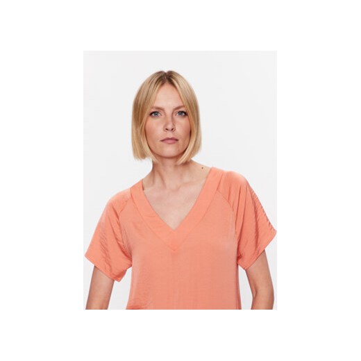 s.Oliver T-Shirt 2129455 Pomarańczowy Regular Fit 36 MODIVO