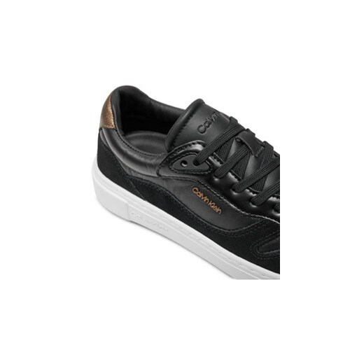 Calvin Klein Sneakersy Cupsole Lace Up W/Ml Mix M HW0HW02114 Czarny Calvin Klein 39 MODIVO