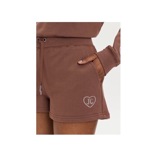Juicy Couture Szorty sportowe Sully Rodeo JCBHS223825 Brązowy Regular Fit Juicy Couture XS MODIVO