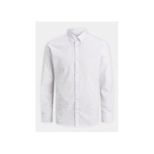 Jack&Jones Junior Koszula Joe 12252680 Biały Regular Fit Jack&jones Junior 152 MODIVO