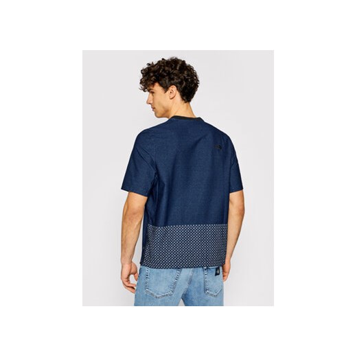 The North Face T-Shirt Big Logo Tee NF0A3LDS Granatowy Regular Fit The North Face XL MODIVO