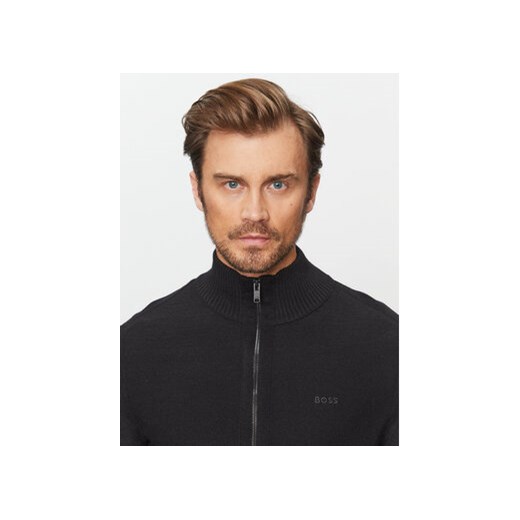 Boss Sweter Avac_Fz 50501750 Czarny Regular Fit M MODIVO