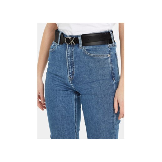 Calvin Klein Pasek Damski Re-Lock Waist Belt 50Mm K60K611104 Czarny Calvin Klein 85 MODIVO