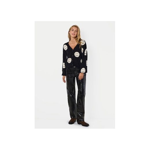 Noisy May Spodnie z imitacji skóry Kane 27031820 Czarny Regular Fit Noisy May XL MODIVO