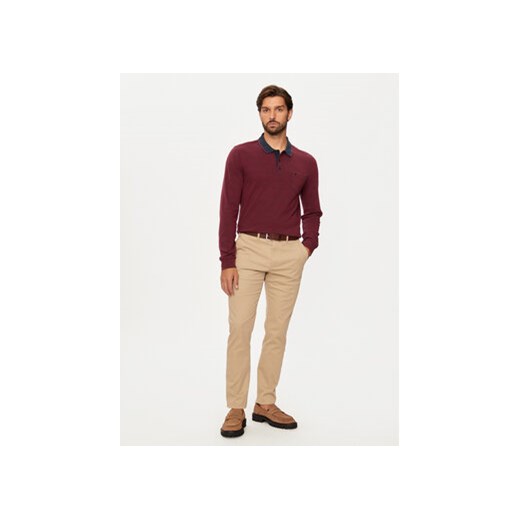 Pierre Cardin Polo C5 30534.3048 Bordowy Regular Fit Pierre Cardin M MODIVO