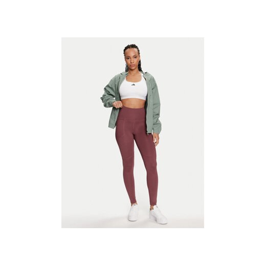 adidas Biustonosz sportowy Powerreact Training IQ3352 Biały SCD MODIVO