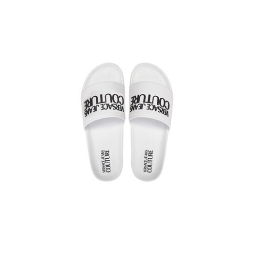 Versace Jeans Couture Klapki 76VA3SQ2 Biały 40 MODIVO