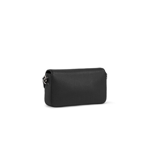 Tommy Hilfiger Torebka Th Emblem Flap Crossover AW0AW15180 Czarny Tommy Hilfiger uniwersalny MODIVO