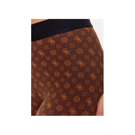 Guess Legginsy V3YB01 MC04N Brązowy Slim Fit Guess L MODIVO