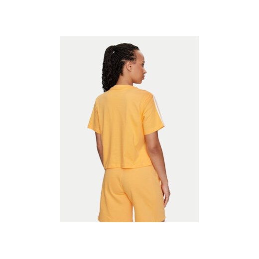 adidas T-Shirt Essentials 3-Stripes IS1575 Żółty Loose Fit XL MODIVO