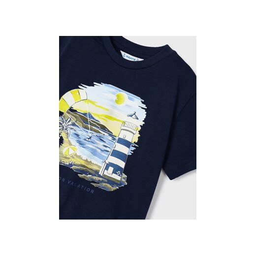 Mayoral T-Shirt 3023 Granatowy Regular Fit Mayoral 6Y MODIVO