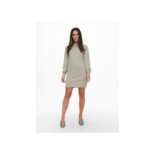 JDY Sukienka dzianinowa 15238237 Szary Loose Fit Jdy XXL MODIVO