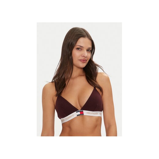Tommy Hilfiger Stringi UW0UW05655 Bordowy Tommy Hilfiger XS MODIVO