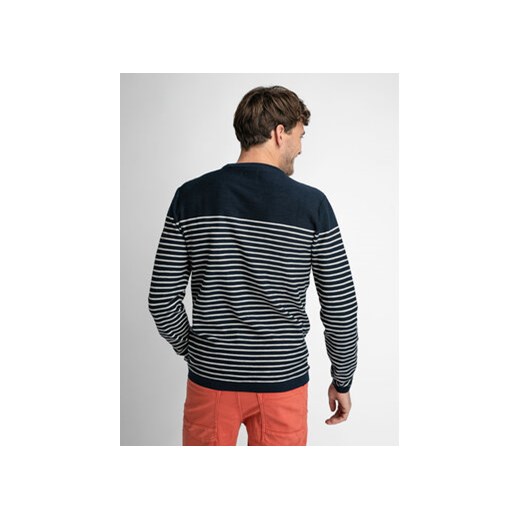 Petrol Industries Sweter M-1030-KWR201 Granatowy Regular Fit Petrol Industries XXL MODIVO