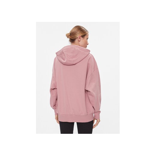 Converse Bluza Os Wordmark Fz Hoodie 10024532-A07 Różowy Regular Fit Converse S MODIVO