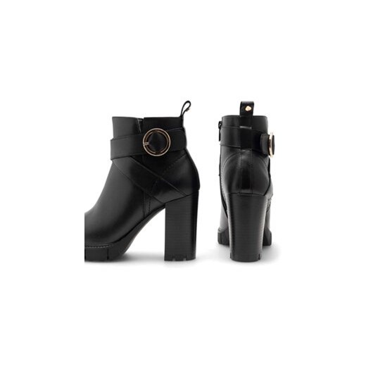 Sergio Bardi Botki WYL3523-7Z-SB Czarny Sergio Bardi 40 MODIVO