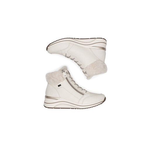 Remonte Botki D0T77-80 Biały Remonte 38 MODIVO