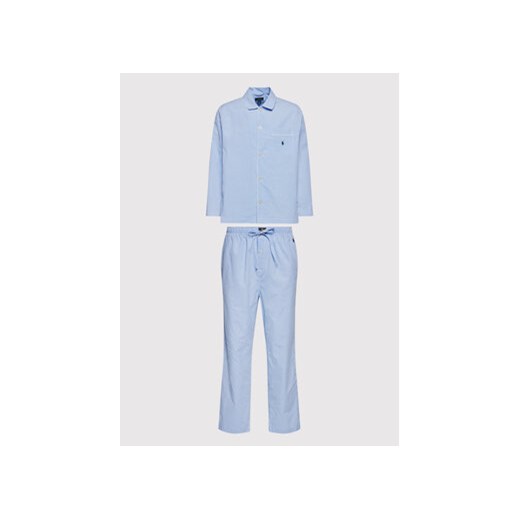 Polo Ralph Lauren Piżama 714514095001 Błękitny Regular Fit Polo Ralph Lauren L MODIVO