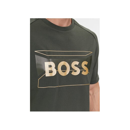 Boss T-Shirt 50514527 Zielony Regular Fit S MODIVO
