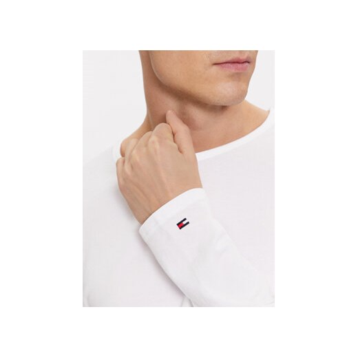 Tommy Hilfiger Komplet 3 longsleeve UM0UM03022 Biały Slim Fit Tommy Hilfiger M MODIVO