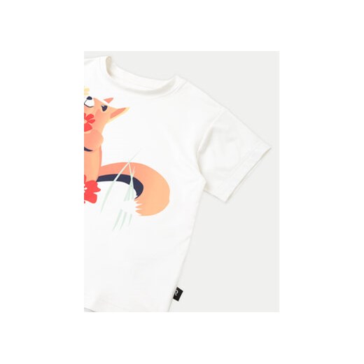 Reima T-Shirt Siirto 5200351A Biały Regular Fit Reima 116 MODIVO