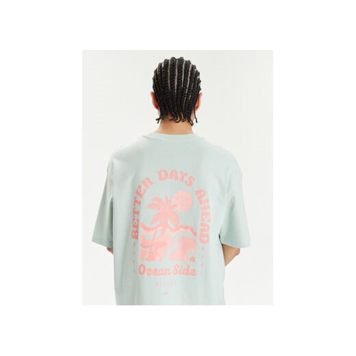 4F T-Shirt 4FWSS24TTSHF1265 Zielony Oversize S MODIVO
