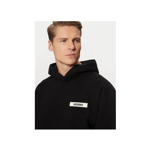 JACQUEMUS Bluza 24E245JS247 Czarny Regular Fit Jacquemus L MODIVO