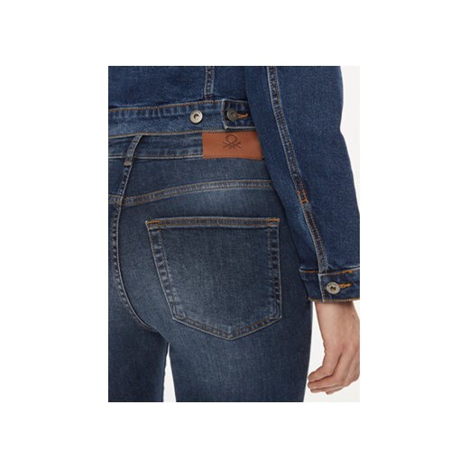 United Colors Of Benetton Jeansy 4ORHDE00F Granatowy Bootcut Fit United Colors Of Benetton 29 MODIVO