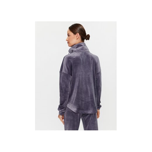 Triumph Bluza Cozy Comfort Velour Zip Jacket 10216555 Szary Regular Fit Triumph 40 MODIVO