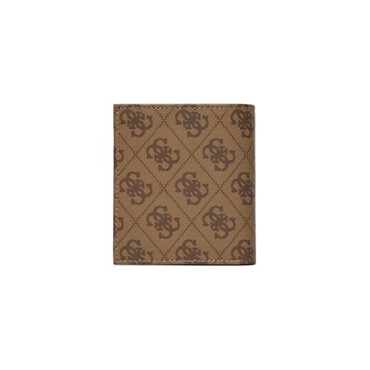 Guess Duży Portfel Męski SMVELE LEA22 Beżowy Guess uniwersalny MODIVO