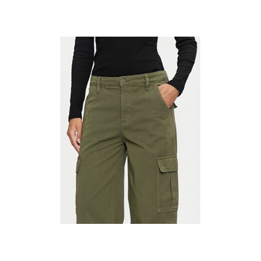 Guess Jeans Spodnie cargo W4YB61 WGCV1 Khaki Relaxed Fit 29_30 MODIVO
