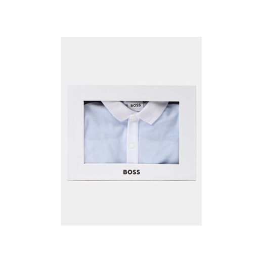 Boss Śpiochy J97209 Niebieski Regular Fit 12M MODIVO