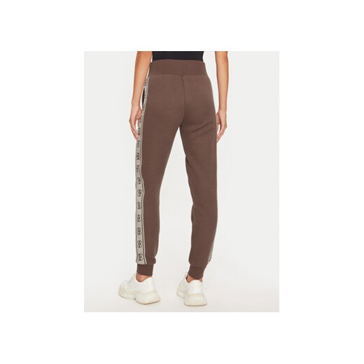 Guess Spodnie dresowe Britney V2YB15 KB3P2 Brązowy Regular Fit Guess L MODIVO
