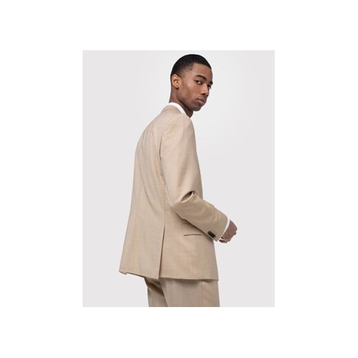 Hugo Garnitur Henry/Griffin182 50383520 Beżowy Slim Fit 46 MODIVO