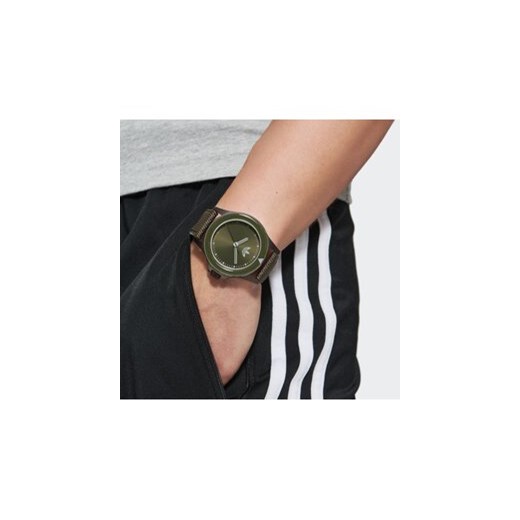 adidas Originals Zegarek Expression One Watch AOFH23017 Szary uniwersalny MODIVO