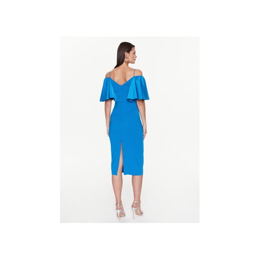 Pinko Sukienka koktajlowa La Carlota 100034 A0GI Niebieski Regular Fit Pinko 40 MODIVO