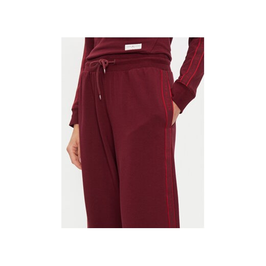Tommy Hilfiger Spodnie dresowe UW0UW04771 Bordowy Relaxed Fit Tommy Hilfiger L MODIVO