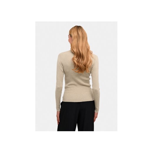 Kaffe Sweter Ellie 10508348 Beżowy Slim Fit Kaffe XL MODIVO