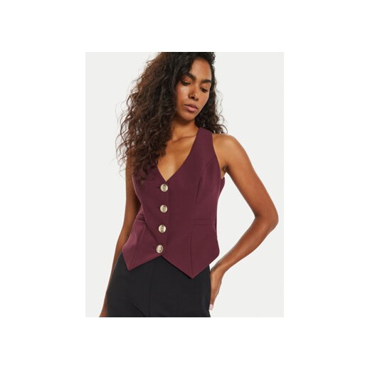 Marciano Guess Kamizelka garniturowa Celia 4BGN04 7046A Bordowy Regular Fit Marciano Guess 40 MODIVO